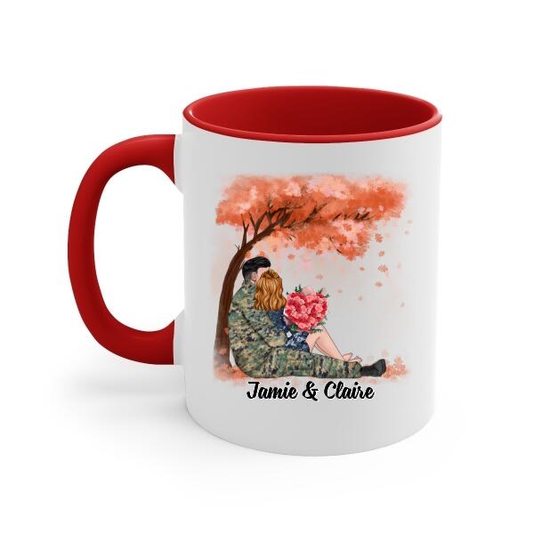 You're Always My Commander-In-Chief - Personalized Mug For Couples, Him, Her, Military