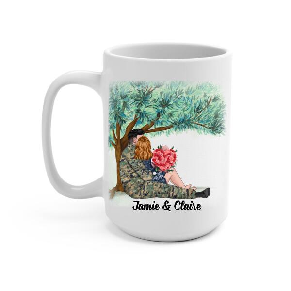 You're Always My Commander-In-Chief - Personalized Mug For Couples, Him, Her, Military