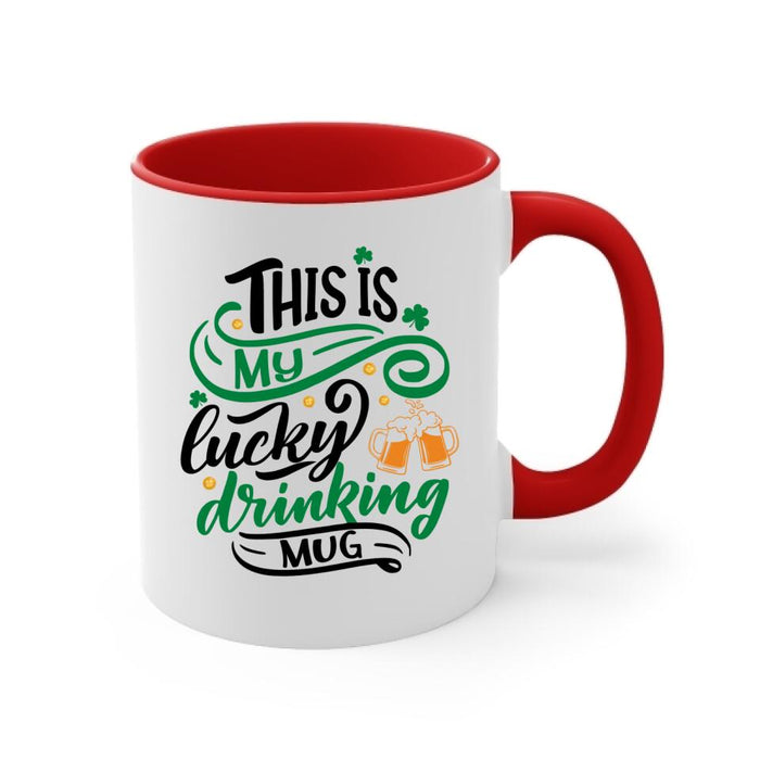 Let The Shenanigans Begin - Personalized Mug Dog Lovers, Cat Lovers, St. Patrick's Day