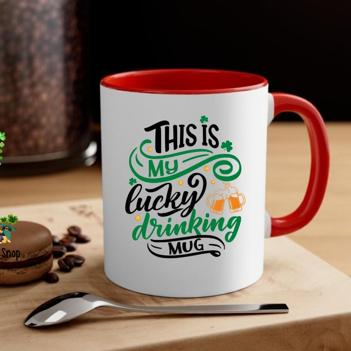 Let The Shenanigans Begin - Personalized Mug Dog Lovers, Cat Lovers, St. Patrick's Day