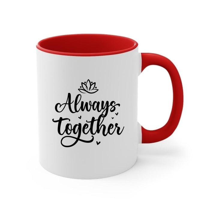 Yoga With Besties Always Together - Personalized Mug For Friends, For Her, Yoga