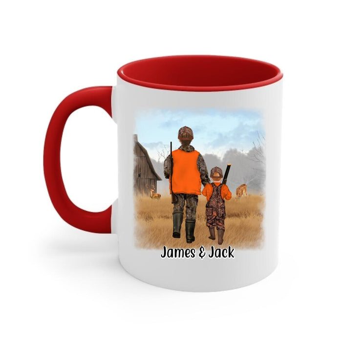 Partenaires De Chasse Pour La Vie - Personalized Mug For Couples, Family, Friends, Hunting