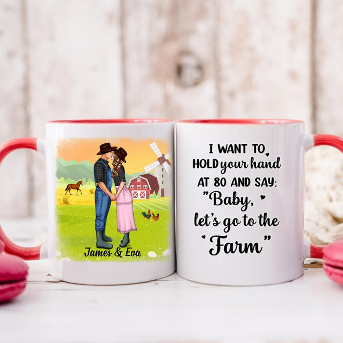 Farming Partners For Life - Personalized Mug For Couples, Her, Him, Farmer