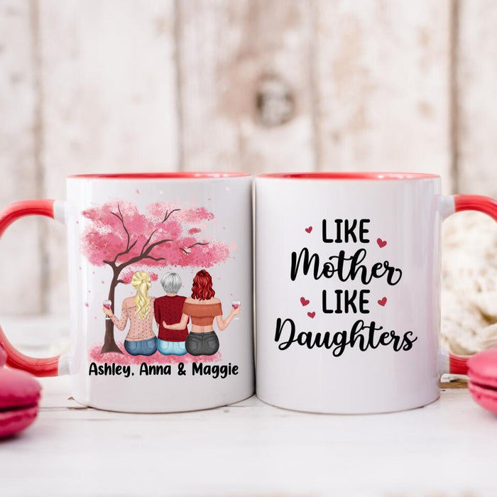 Like Mother Like Daughters - Personalized Mug For Mom, Mother's Day