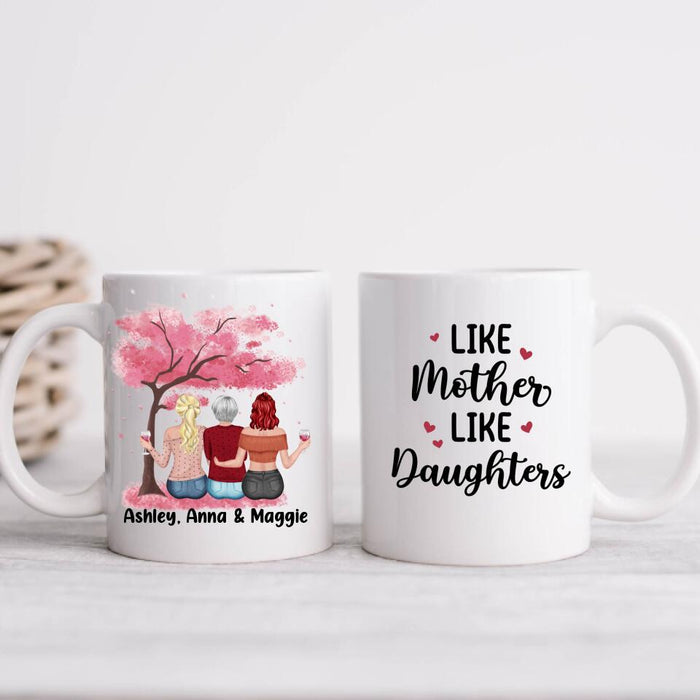 Like Mother Like Daughters - Personalized Mug For Mom, Mother's Day