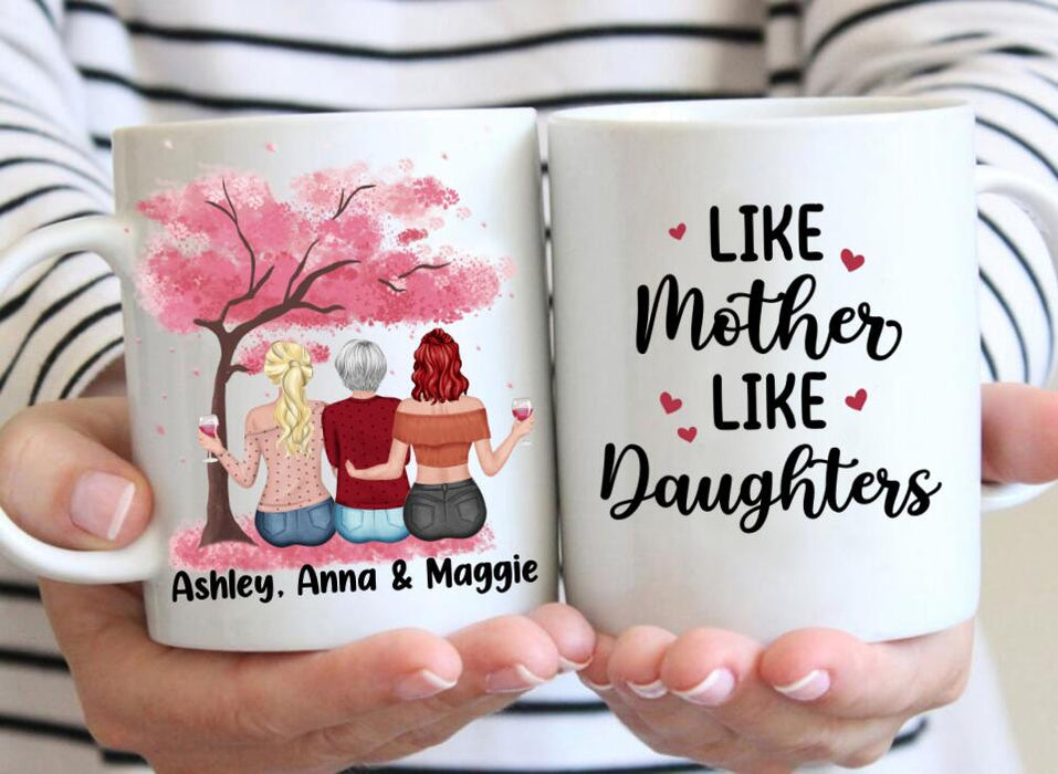 Like Mother Like Daughters - Personalized Mug For Mom, Mother's Day