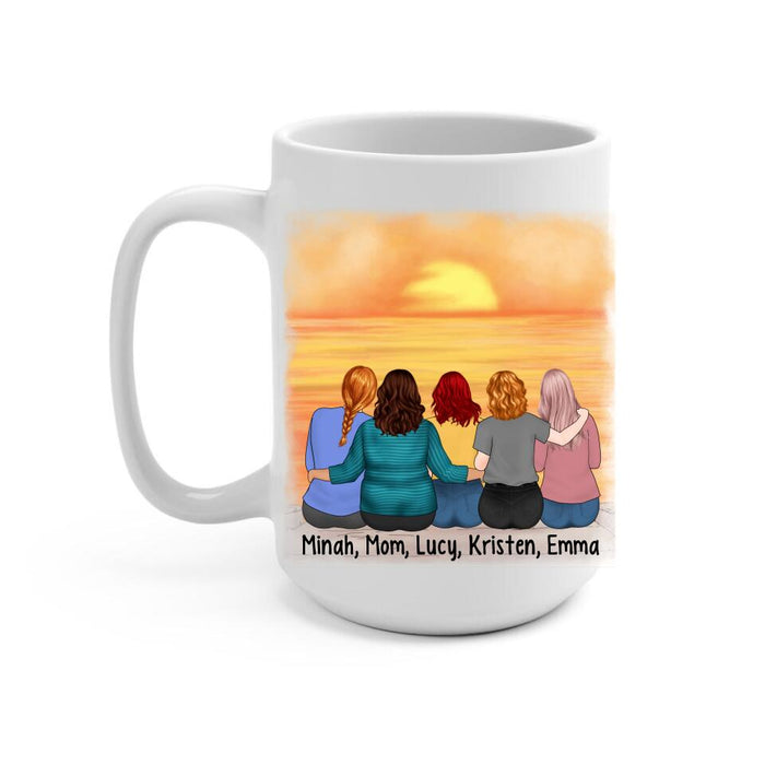 Le Meilleur Remède Du Monde C'est Le Câlin De Maman - Personalized Mug For Mom, Daughters, Mother's Day