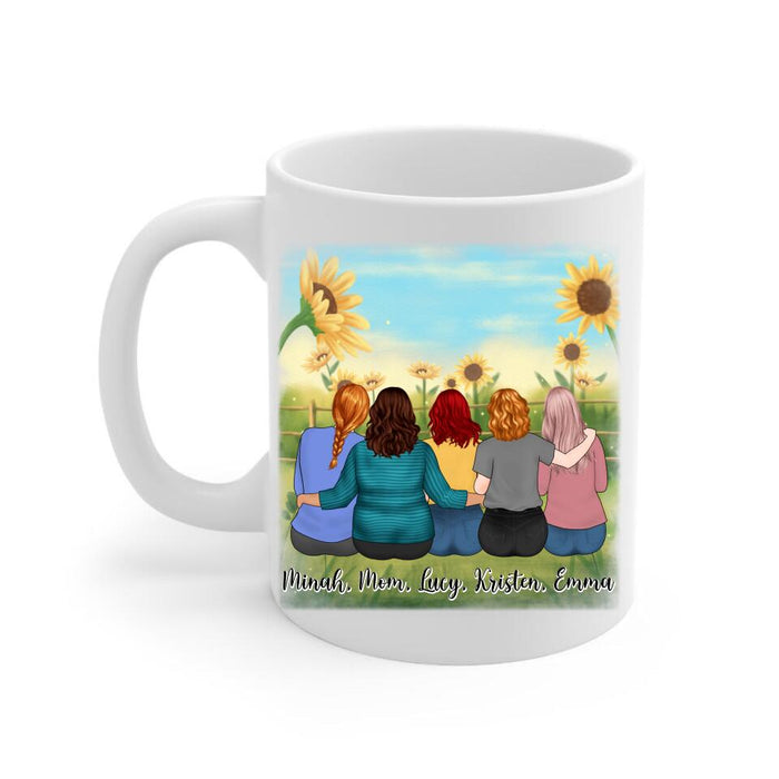 You Will Always Be Our Sunshine - Personalized Mug For Mom, Daughters, Mother's Day