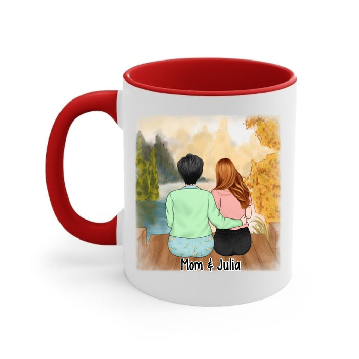 Life Gave Me The Gift Of You - Personlized Mug For Mother-in-law, For Mom, Mother's Day