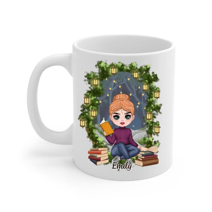 Just A Girl Who Loves Books - Personalized Mug For Her, Book