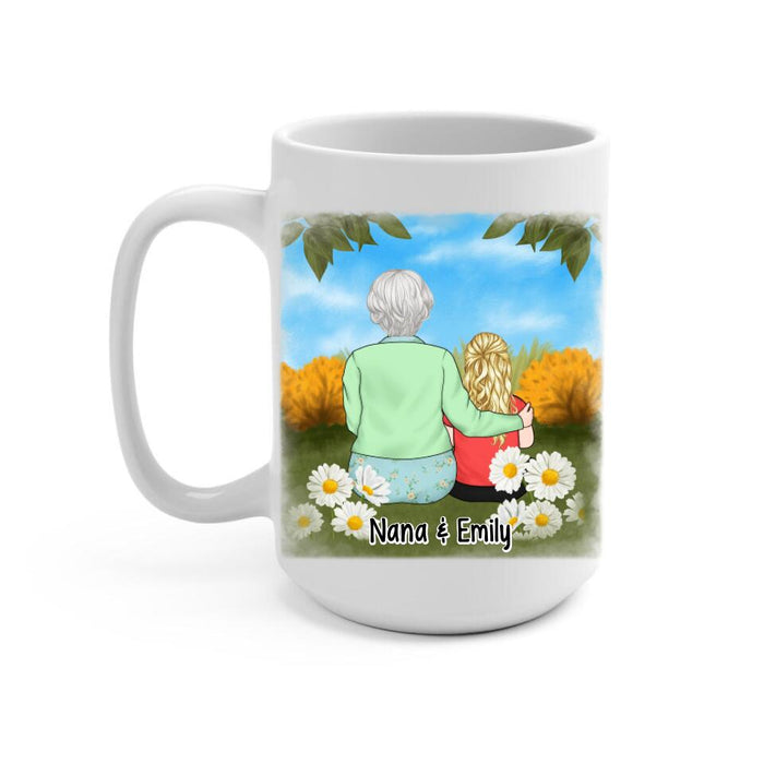 Grandma Is My Name Spoiling Is My Game - Personalized Mug For Grandma, For Kids, Mother's Day