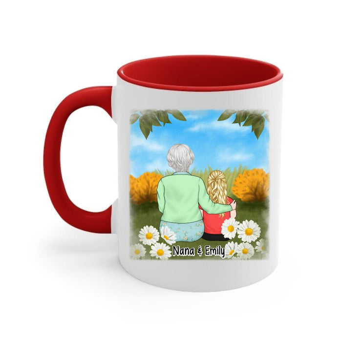 Grandma Is My Name Spoiling Is My Game - Personalized Mug For Grandma, For Kids, Mother's Day