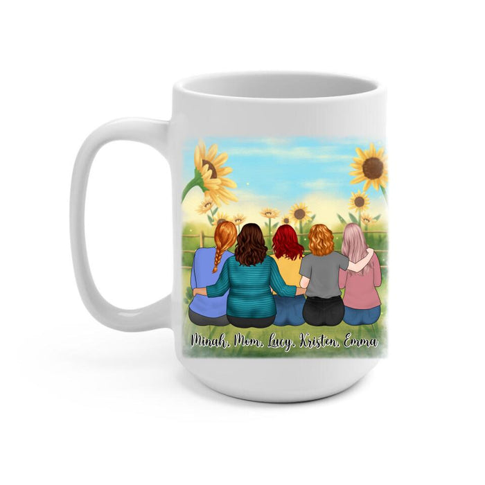 Meilleure Maman De Tous Les Temps - Personalized Mug For Her, Mom, Mother's Day