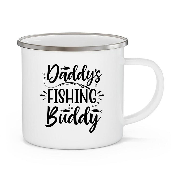 Father and Son Fishing Buddies For Life, Personalized Mug Gift For Fishing Lovers