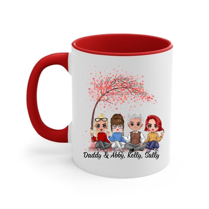 You Are the Dad Everyone - Personalized Gifts Custom Mug for Daughters for Dad