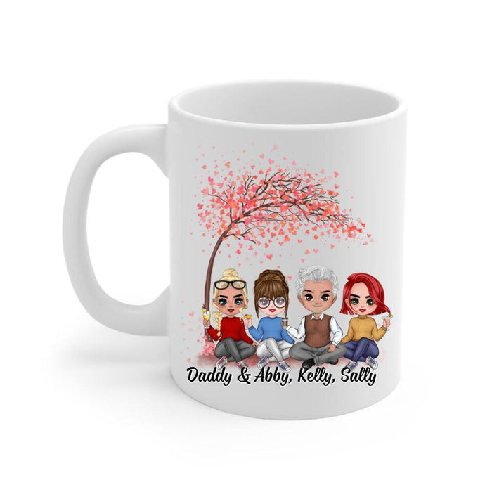 You Are the Dad Everyone - Personalized Gifts Custom Mug for Daughters for Dad