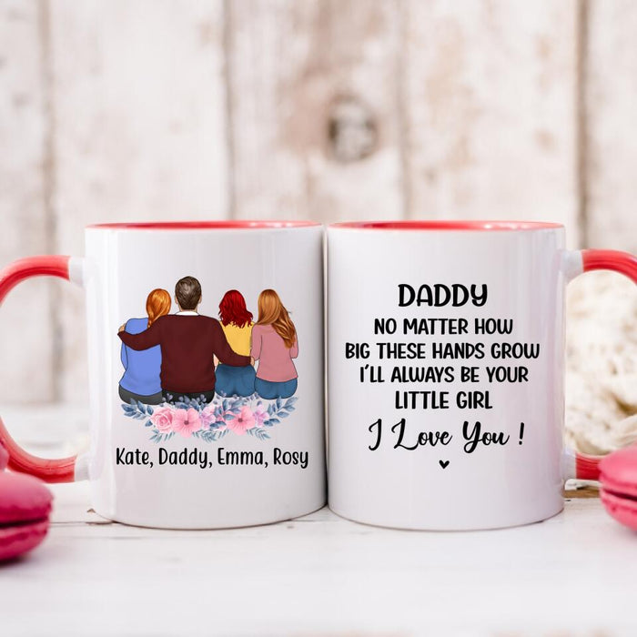 Daddy No Matter How - Personalized Gifts Custom Mug for Him for Dad for Him