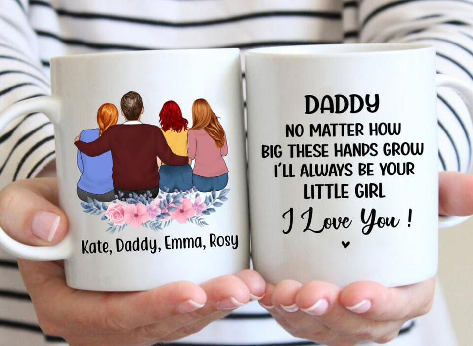 Daddy No Matter How - Personalized Gifts Custom Mug for Him for Dad for Him