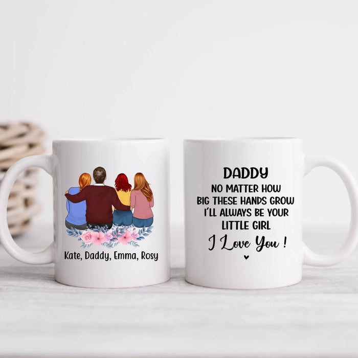 Daddy No Matter How - Personalized Gifts Custom Mug for Him for Dad for Him