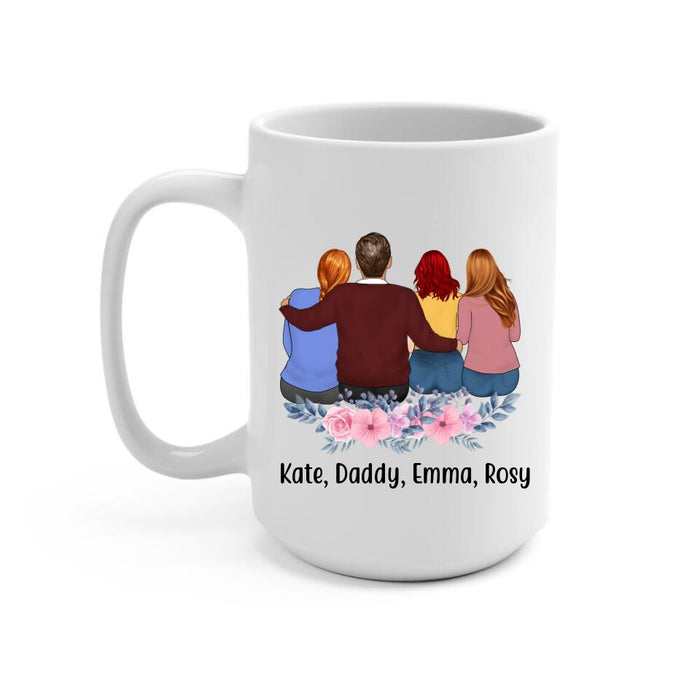 Daddy No Matter How - Personalized Gifts Custom Mug for Him for Dad for Him