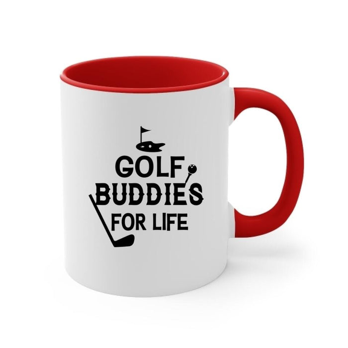 Golf Buddies for Life - Personalized Gifts Custom Golf Mug for Dad, Golf Lovers