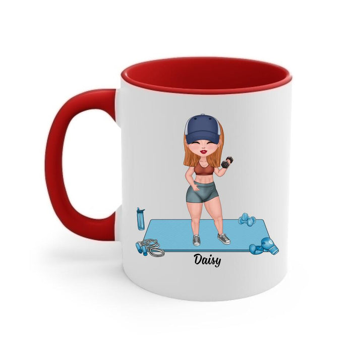 I Hate Being Sexy But I'm A Personal Trainer - Personalized Mug For Her, Fitness