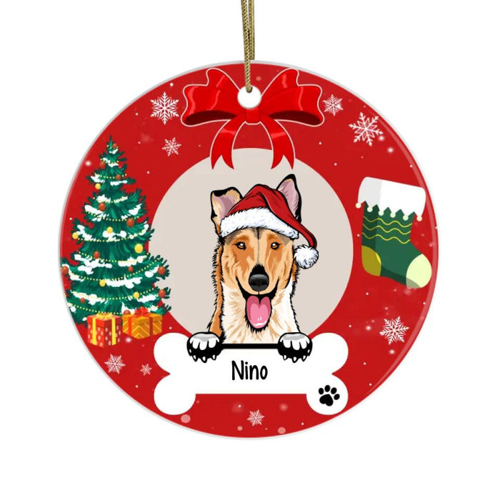 Have Yourself A Furry Little Christmas - Personalized Ornament For Dog Lovers, Christmas Gifts