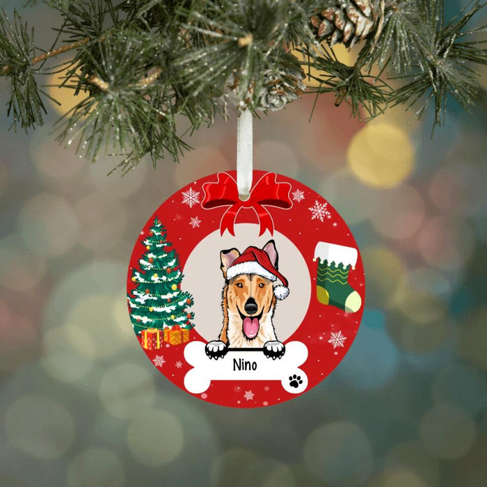 Have Yourself A Furry Little Christmas - Personalized Ornament For Dog Lovers, Christmas Gifts