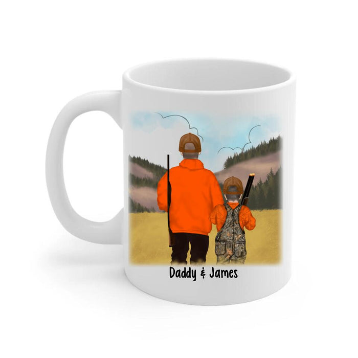 Hunting Partner for Life - Personalized Gifts Custom Hunting Mug for Kids for Dad, Hunting Lovers