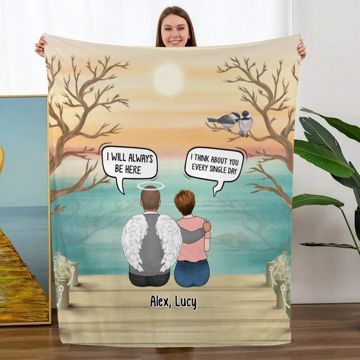 I Still Talk About You- Personalized Gifts Custom Blanket for Loss of Mother/Father/Brother/Husband Gift