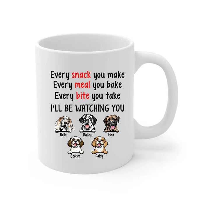 I'll Be Watching You - Personalized Mug For Dog Lovers, For Dog Mom