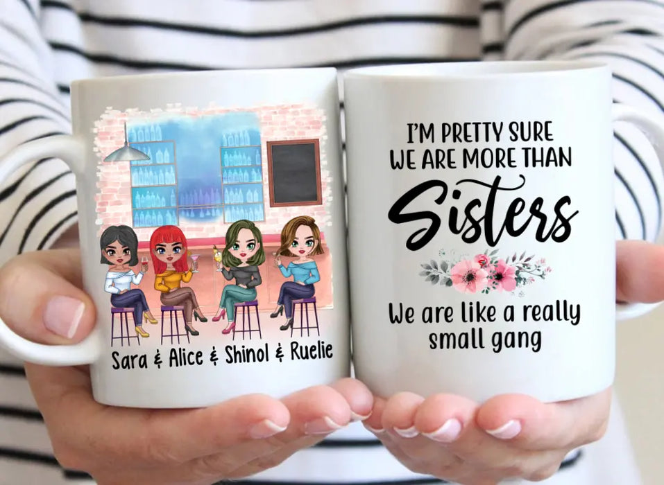 It's Always More Fun When We're Together - Personalized Mug For Friends, For Sister, Congratulations