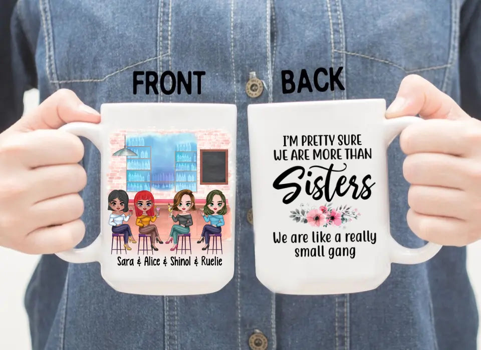 It's Always More Fun When We're Together - Personalized Mug For Friends, For Sister, Congratulations