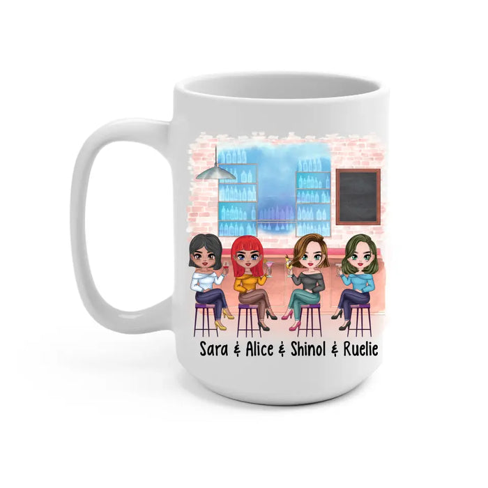 It's Always More Fun When We're Together - Personalized Mug For Friends, For Sister, Congratulations