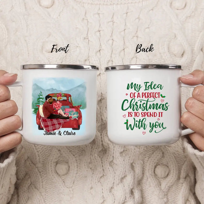 Personalized Mug, All I Want For Christmas Is You, Christmas Gift For Couples