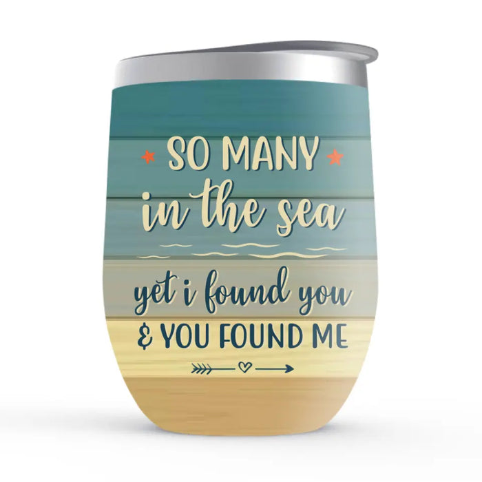 Personalized Wine Tumbler, Sea Turtle Couple, Gifts For Sea Turtle Lovers, Gifts For Couple