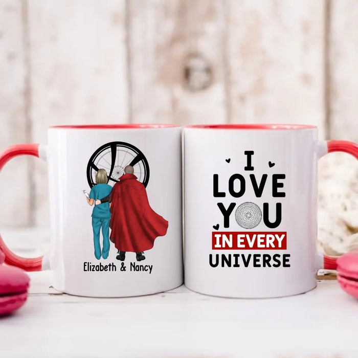 I Love You In Every Universe - Personalized Gifts Custom Mug For Him, Her, For Couples