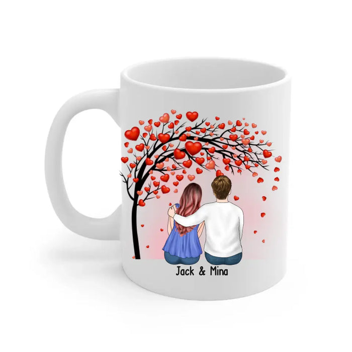 Your Love Make Me Strong - Personalized Valentine Gifts Custom Mug For Husband Boyfriend, For Couples