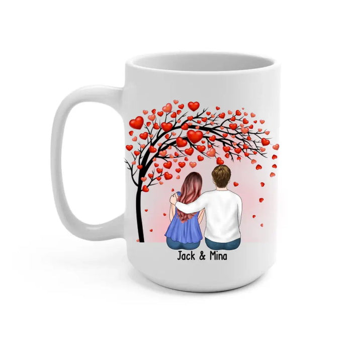 Your Love Make Me Strong - Personalized Valentine Gifts Custom Mug For Husband Boyfriend, For Couples