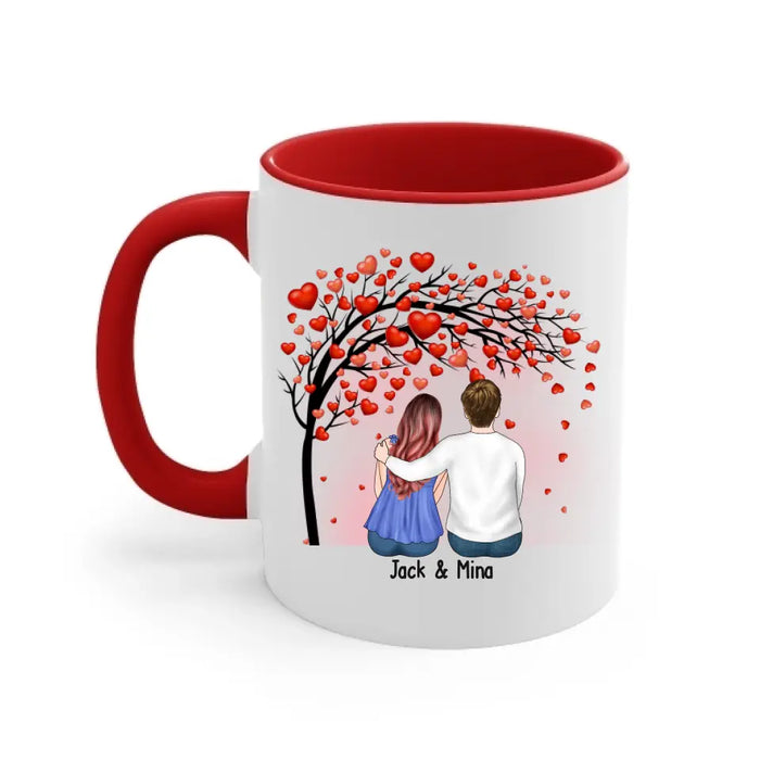 Your Love Make Me Strong - Personalized Valentine Gifts Custom Mug For Husband Boyfriend, For Couples