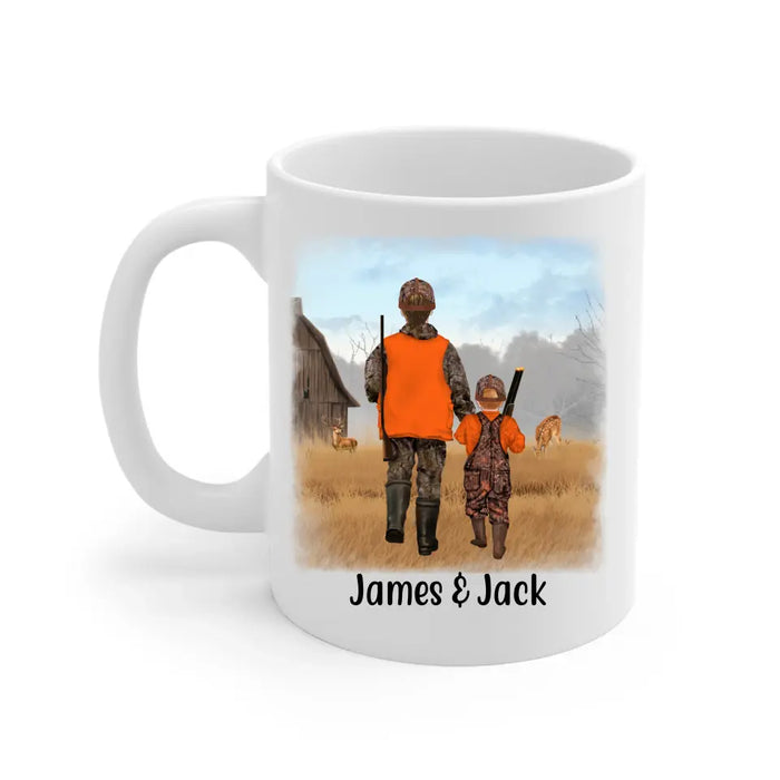 Personalized Hunting Mug - Life Is Better in the Woods - Gifts For Family