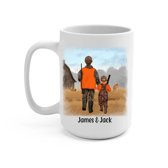 Personalized Hunting Mug - Life Is Better in the Woods - Gifts For Family