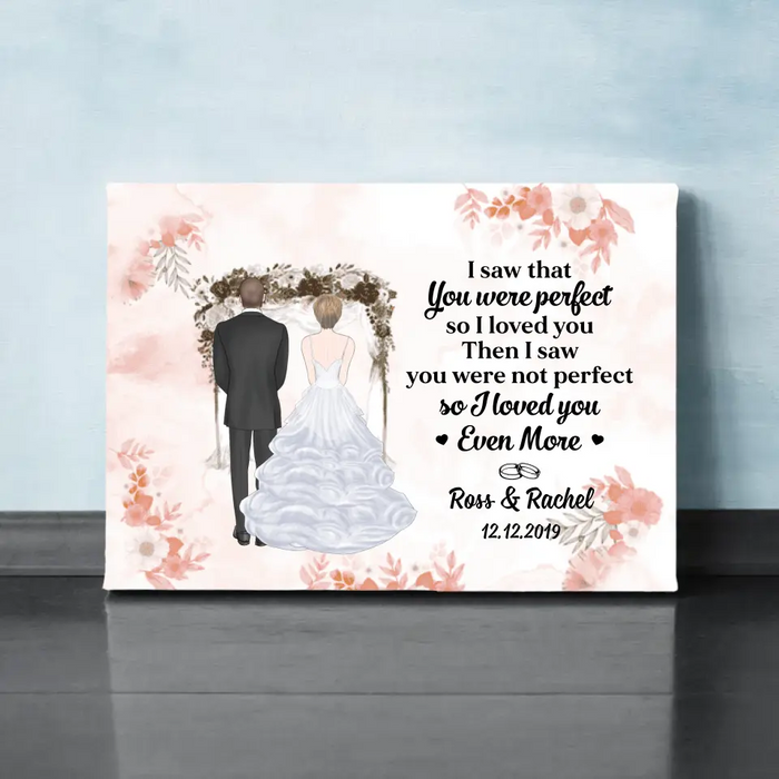 Personalized Canvas, Wedding Couple, I Am Yours And You Are Mine, Anniversary Gift For Couples