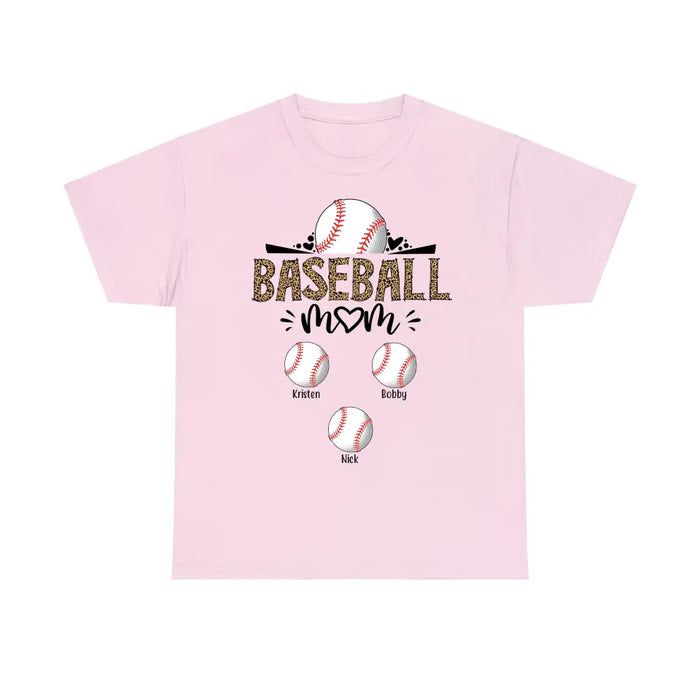 Baseball Mom - Personalized Gifts Custom Shirt for Mom, Mother's Day Gift, Baseball Lovers