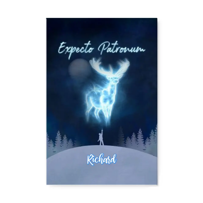 Personalized Poster, Canvas, HP Patronus Gifts for HP Lovers