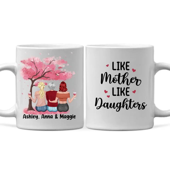 Like Mother Like Daughters - Personalized Mug For Mom, Mother's Day