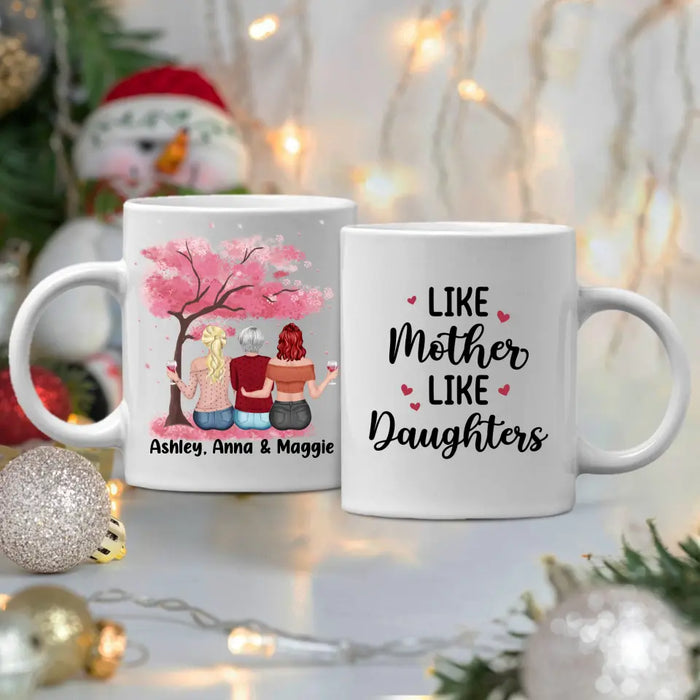 Like Mother Like Daughters - Personalized Mug For Mom, Mother's Day