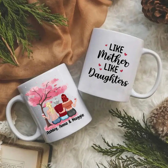 Like Mother Like Daughters - Personalized Mug For Mom, Mother's Day