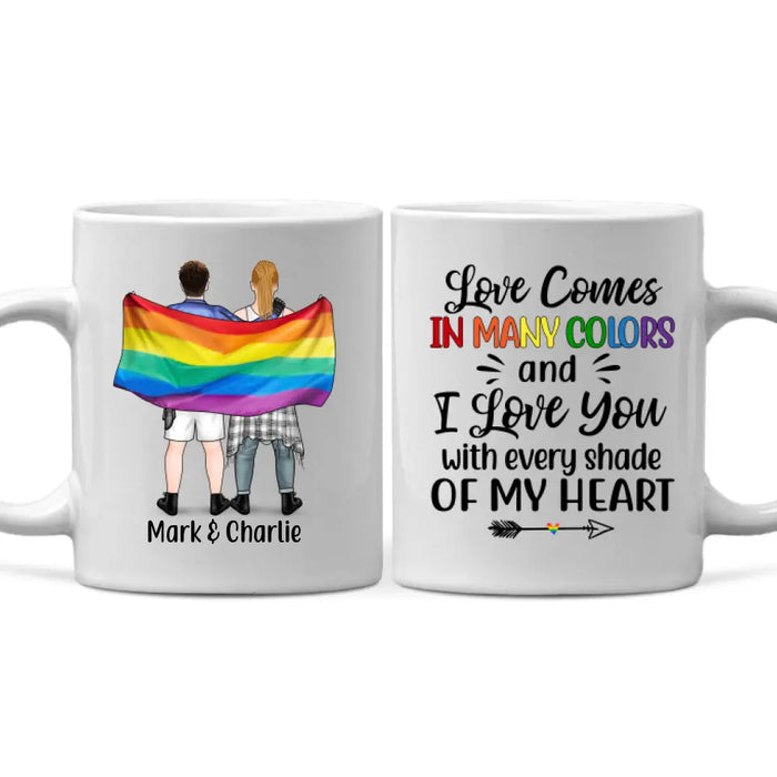 Personalized Mug, Gifts For Him, Gifts For Her, Gifts for LGBT Couples