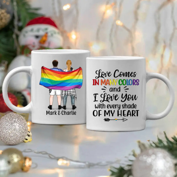 Personalized Mug, Gifts For Him, Gifts For Her, Gifts for LGBT Couples